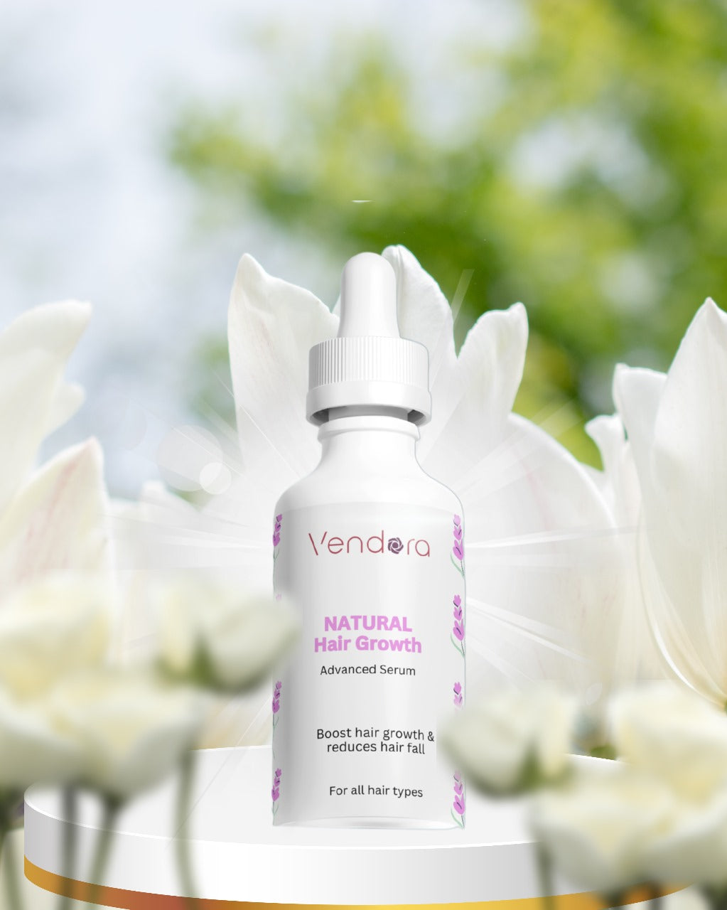 Vendora Tillari Rosemary Hair Growth Serum | Power Elixir for Thicker, Stronger Hair & Deep Scalp Nourishment
