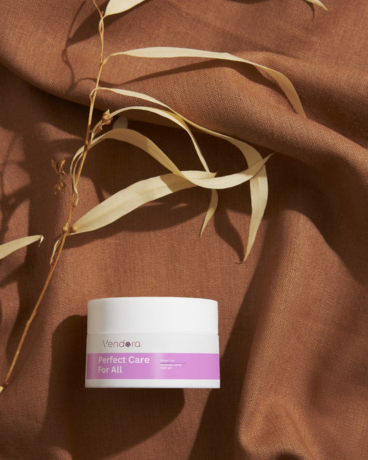 Vendora Oil-Free Night Cream | Glow-Boosting Hydration + Exfoliation with Green Tea & Licorice | 50ml
