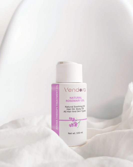 Vendora Hair Revival Oil | Pure Rosemary Magic for Growth, Strength & Scalp Nourishment | 200ml