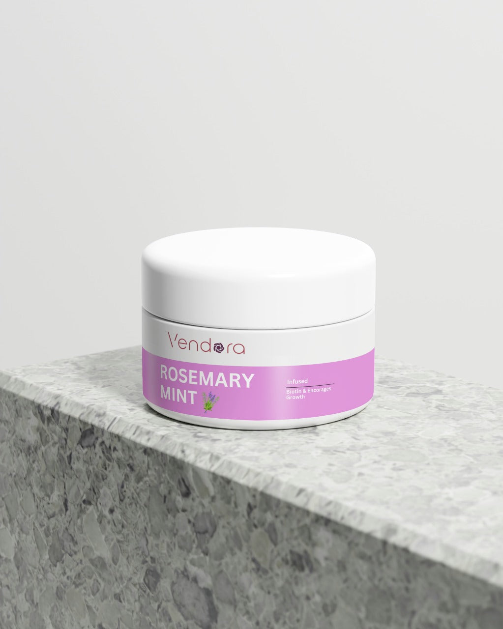 Vendora Rosemary Mint Hair Butter | Ultimate Strength & Deep Hydration Boost | 60g Repair Miracle
